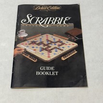 Scrabble Deluxe Edition 4034 Guide Booklet Instructions - £8.19 GBP