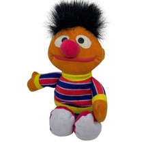 Vintage Tyco Sesame Street Stuffed Animal Ernie 8&quot; - £7.88 GBP