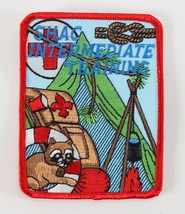 Vintage SHAC Sam Houston Intermediate Training Red Boy Scouts BSA Camp Patch - £9.19 GBP