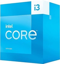 Intel Core i3-13100 Desktop Processor 4 cores (4 P-cores + 0 E-cores) 12... - £196.70 GBP