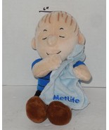 2012 Linus with Blanket Peanuts 10&quot; Plush Metlife Doll Stuffed Animal Toy - £11.58 GBP