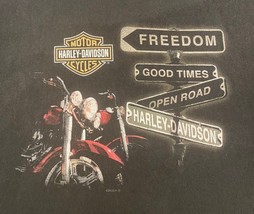 Harley-Davidson H-D Casual T-Shirt Mens Men&#39;s 2005 Waterloo Iowa 3XL 100... - £31.55 GBP