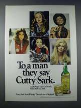 1972 Cutty Sark Scotch Ad - To A Man They Say - £14.54 GBP
