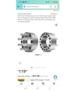 OCPTY 8x170 Wheel Spacers 3 inch Real Forged Spacers with 14x1.5 ThreadS... - $107.91