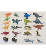 Lot of 21 Rubber and Plastic Toy Dinosaurs - $16.55