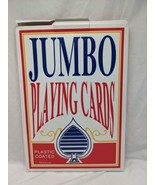 Jumbo Playing Card Deck Red Back 10 1/4&quot; X 14 1/2&quot; Complete With Jokers - £31.55 GBP