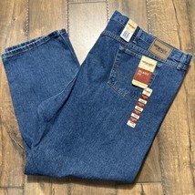 Wrangler Rugged Wear Jeans 54x30 Mens Relaxed Fit 100% Cotton 103500AI NWT - $24.00