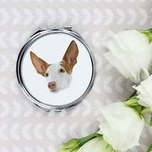 A pocket mirror with a Ibizan Hound dog. A new collection with the geometric dog - £7.90 GBP