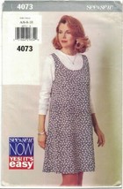 Butterick See &amp; Sew 4073 Misses Jumper Dress and Top Pattern Choose Size Uncut - £13.83 GBP