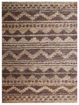 Glitzy Rugs UBSJ00021S0401A11 6 x 9 ft. Sumak Jute with Eco-friendly Hand Knotte - $273.88