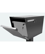 Movo Home Walter Post Mount Mailbox Modern Stainless Steel, Large Lockin... - €171,14 EUR
