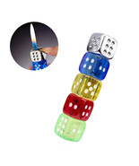 Cool Rotary Shiny 5 Dice Butane Lighter, Gas Refillable Fun Smoke Toy (n... - $24.90 CAD