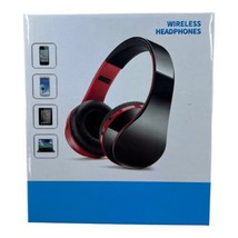 Foldable Wireless Stereo Sports Bluetooth Headphone Headset W/ Mic NX-8252 White - $10.57