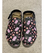 Birkenstock Kay PROF | Blooming Roses Black | EU 39 | US L8/M6 | Narrow - $201.71 CAD