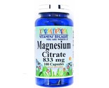 833mg Magnesium Citrate 100 Capsules High Potency Extra Strength - $13.90