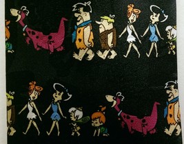 VTG Flinstones Hanna Barbera Tie Fred Wilma Barney Betty Dino Pebbles Ba... - $19.79