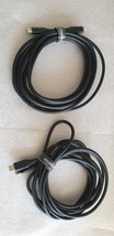 Lot of 2 Amazon Basics Black USB-C to IPhone Cable For iPhone &amp; iPad-10 ... - $243.36 MXN