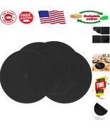 Elegant 15-Inch Non-Slip Braided Placemats Set of 4 - Perfect for Any Oc... - $526.10 MXN