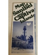 Sanibel And Captiva Islands Travel Map Fold Out Brochure Booklet Ephemer... - $7.91