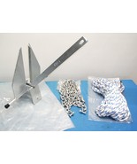 Young Marine Galvanized Fluke Anchor w/ Anchor Rope Shackles Chain 10 LB... - $1,514.28 MXN