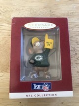 Hallmark Keepsake Green Bay Packers Ornament Team NFL Collection We&#39;re # 1 Mouse - £21.21 GBP