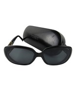 Fendi FS5202 Black Oval Sunglasses Frame RXable 55 / 15 / 135 Italy w Case - $93.49