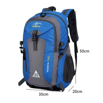 40L Quality Nylon Waterproof Travel Backpa Men Climbing Travel Bags Hi Backpack  - £90.39 GBP
