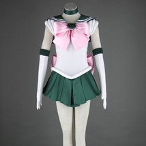 Sailor Jupiter Green Cosplay Costume Uniform Dress Sailor Moon Customized - £41.55 GBP