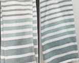 Set of 2 Printed Jumbo Kitchen Towels (18&quot;x28&quot;) HORIZONTAL STRIPES, Cuis... - $13.85
