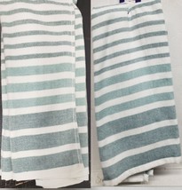 Set of 2 Printed Jumbo Kitchen Towels (18&quot;x28&quot;) HORIZONTAL STRIPES, Cuis... - £10.84 GBP