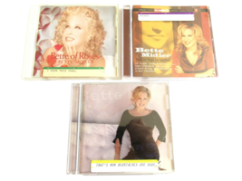 Bette Midler - Lot of 3 - CD- Sings The Peggy Lee Songbook - Of Roses 32... - $159.55 MXN