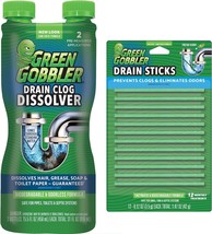 Green Gobbler Liquid Hair Drain Clog Remover | For Toilets, Sinks, Tubs &amp; Fresh - £24.90 GBP