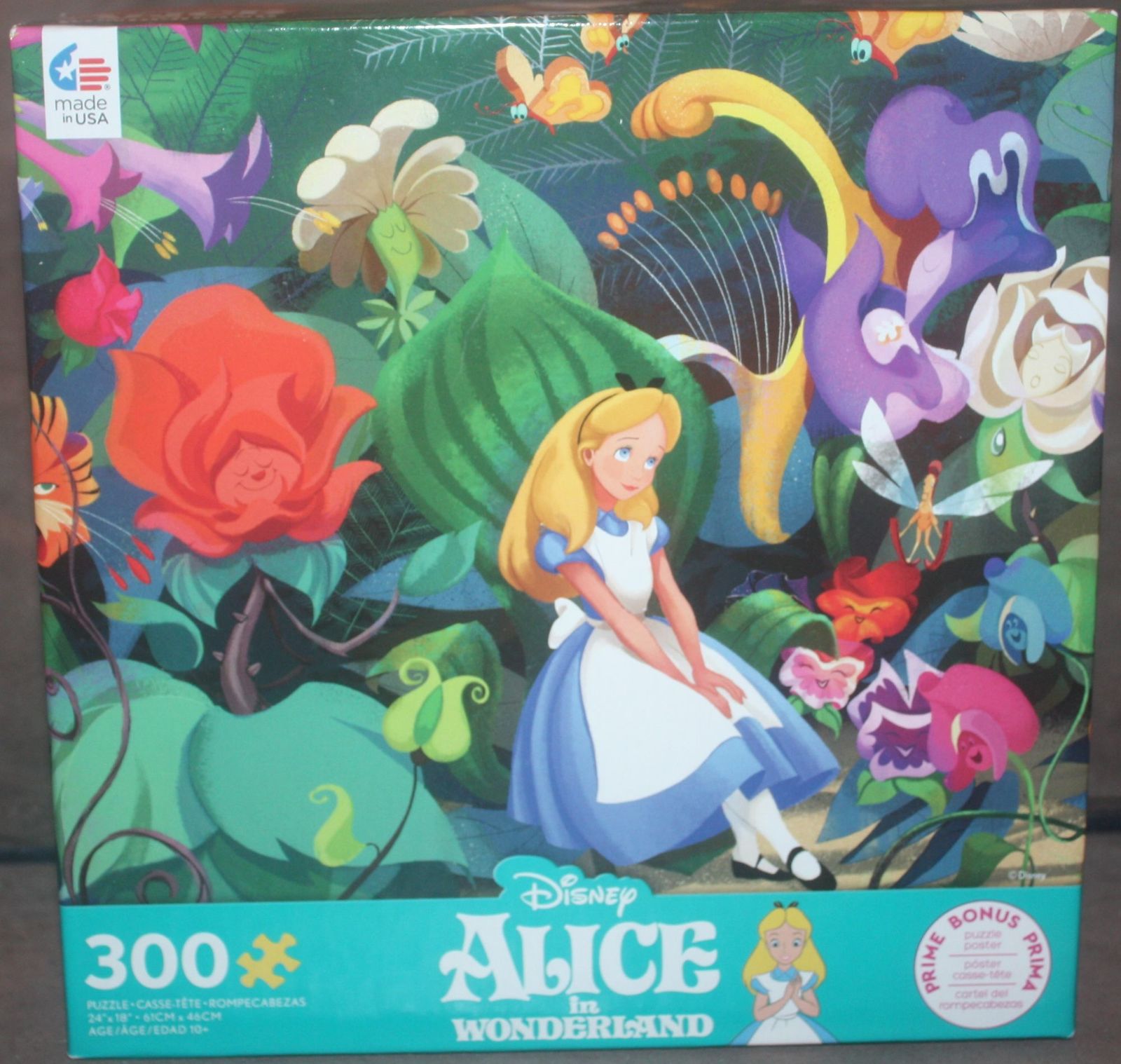 2022 Ceaco Disney Alice in Wonderland 300 Piece Puzzle - Complete - $10.00