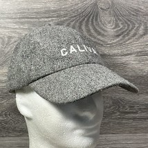 Caliva Dispensary Strapback Hat Cap Adjustable Gray Embroidered Logo Hea... - $14.49