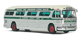 GM PD4104 Bus in the Canada Coach Lines Livery 1/87-HO Scale Iconic Repl... - £42.01 GBP