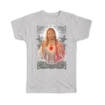Sacred Heart of Jesus : Gift T-Shirt Religion Classic Faith - £14.38 GBP