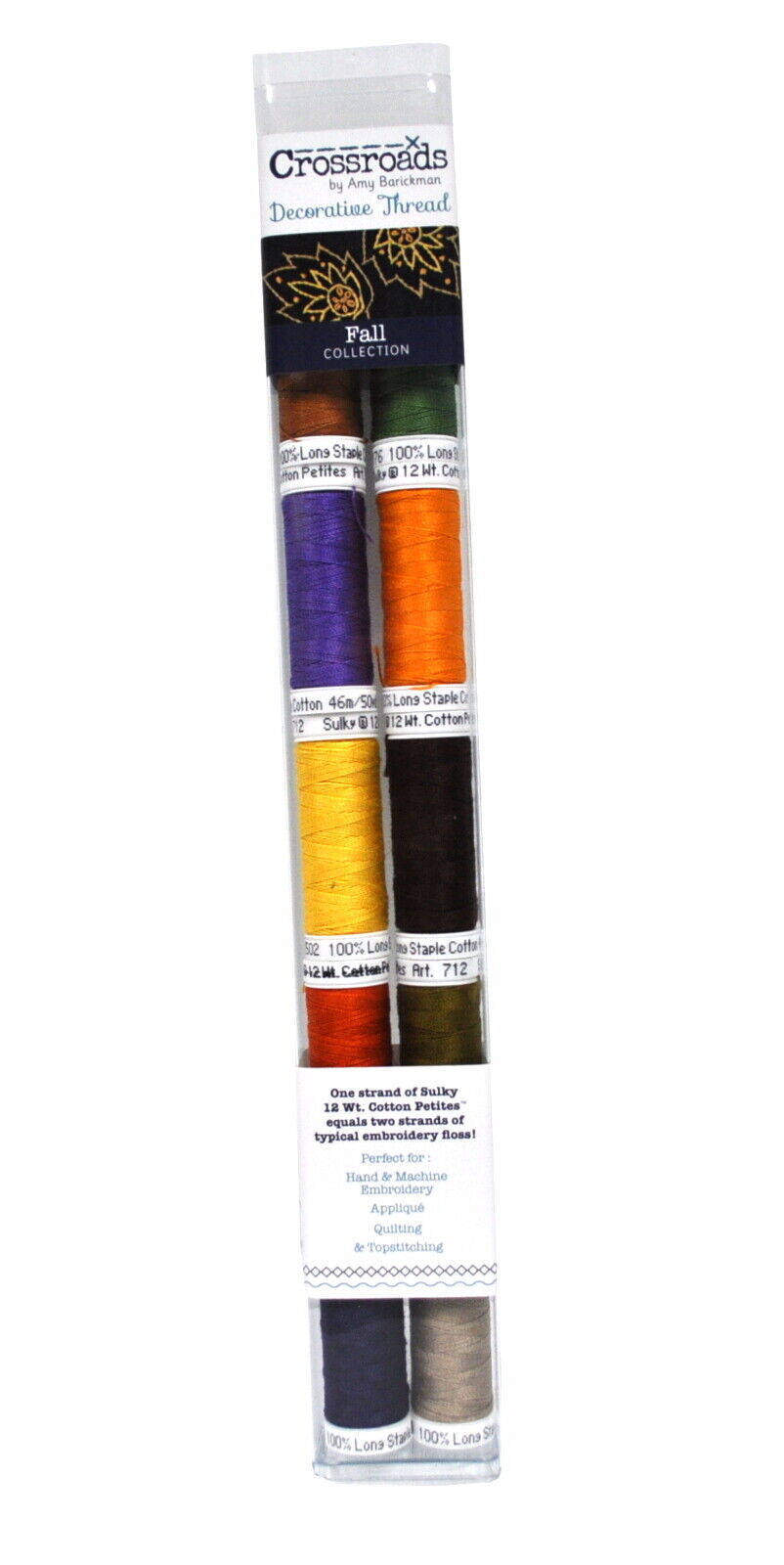 Primary image for Sulky Cotton Petites Crossroads Fall Collection Decorative Thread 10pk