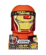 NEW Hasbro Bonkazonks Marvel Iron Man Headquarters 2 Card 2 Figures Hold... - $182.02 MXN