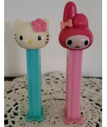 2003 ~ Sanrio ~ Hello Kitty &amp; My Melody Collectible Pez Dispensers ~ 1 - $368.21 MXN