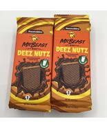 19 Mr Beast Feastables DEEZ NUTZ Milk Chocolate Peanut Butter Bar  MARCH... - $45.00