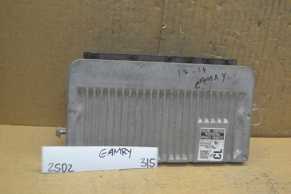 12-14 Toyota Camry Engine Control Unit ECU 8966106K71 Module 315-25D2 - $17.63