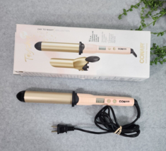 Tayshia by Conair 1.25&quot; Tourmaline Ceramic Clipless Hair Curling Iron Wand - $16.99