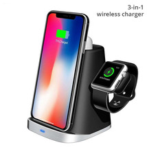 3 In1 Wireless Charger Dock For Smartphone/Smart Watch/Smartpods - $936.54 MXN