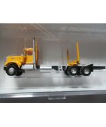 Trainworx # 49085 Kenworth W900 Log Truck Yellow N-Scale - $71.55 CAD