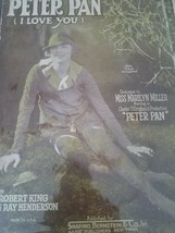 1924 Peter Pan I Love You Sheet Music - £14.94 GBP