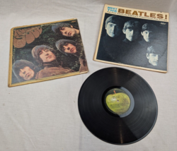 THE BEATLES LP  Lot Rubber Soul Mono Meet The Beatles Abbey Road - $34.64