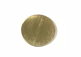 Custom 4&quot; X 1/4&quot; Brass Disc Listing 30 pieces - £542.06 GBP