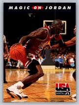 1992 SkyBox USA #105 Magic on Jordan - £1.59 GBP