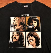 The Beatles &quot;Let It Be&quot; T-shirt 2XL Slightly Used - £19.92 GBP