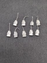 (9) WWII Micro Armour Tank Top Metal Miniature Bits 1/285 Scale - $12.66